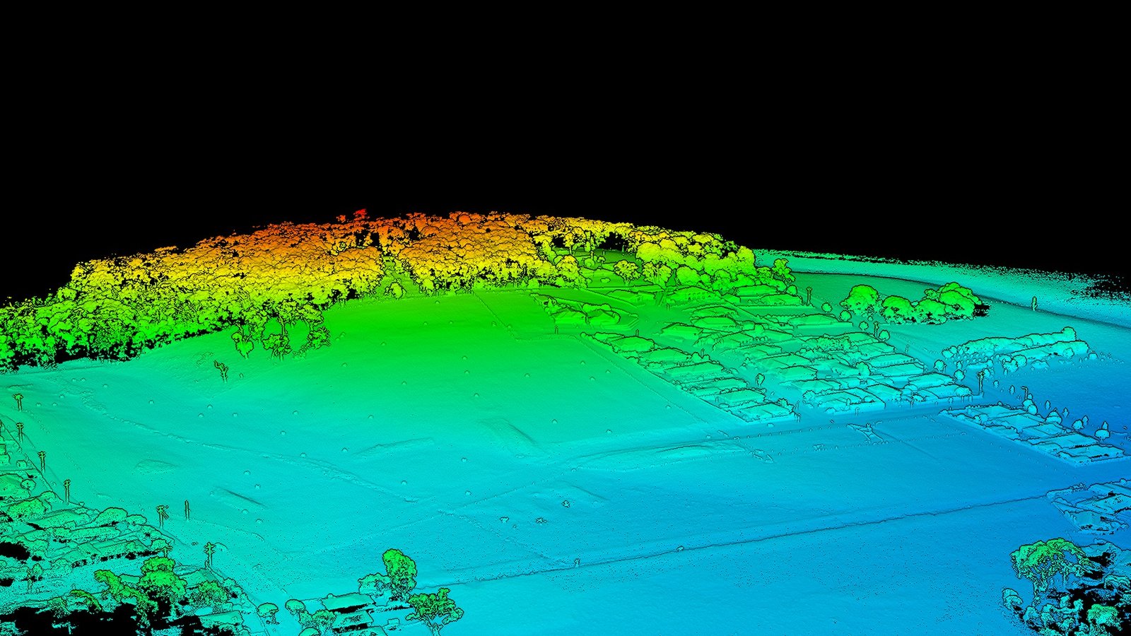 Hilly terrain DEM project